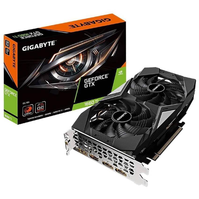 Placa De Video Gigabyte Geforce Gtx 1660 Ti Oc 6gb